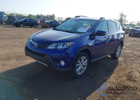 2015 Toyota Rav4 Limited z USA, uszkodzony, nr VIN 2T3DFREV2FW243533